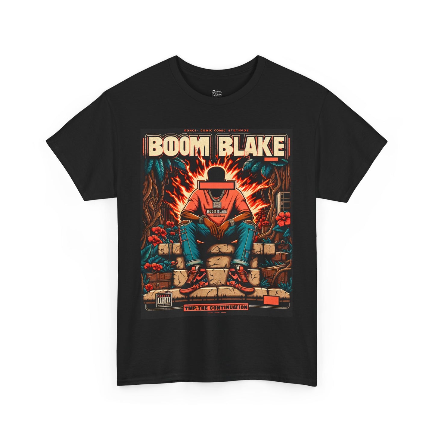Retro Graphic Tee - Boom Blake, Unisex Cotton T-Shirt, Statement Shirt, Casual Wear, Unique Gift