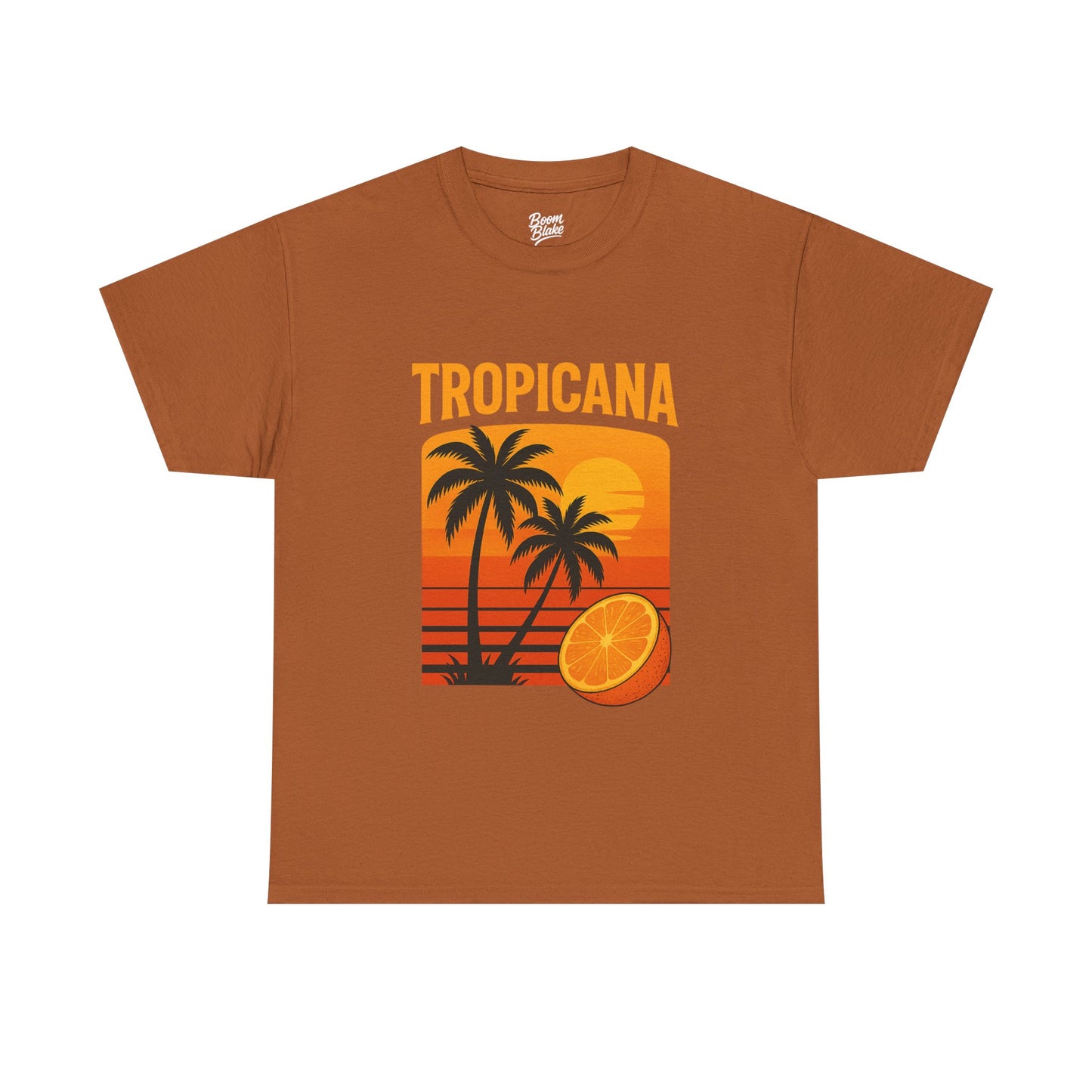 Tropicana Sunset Tee – Retro Palm Vibes