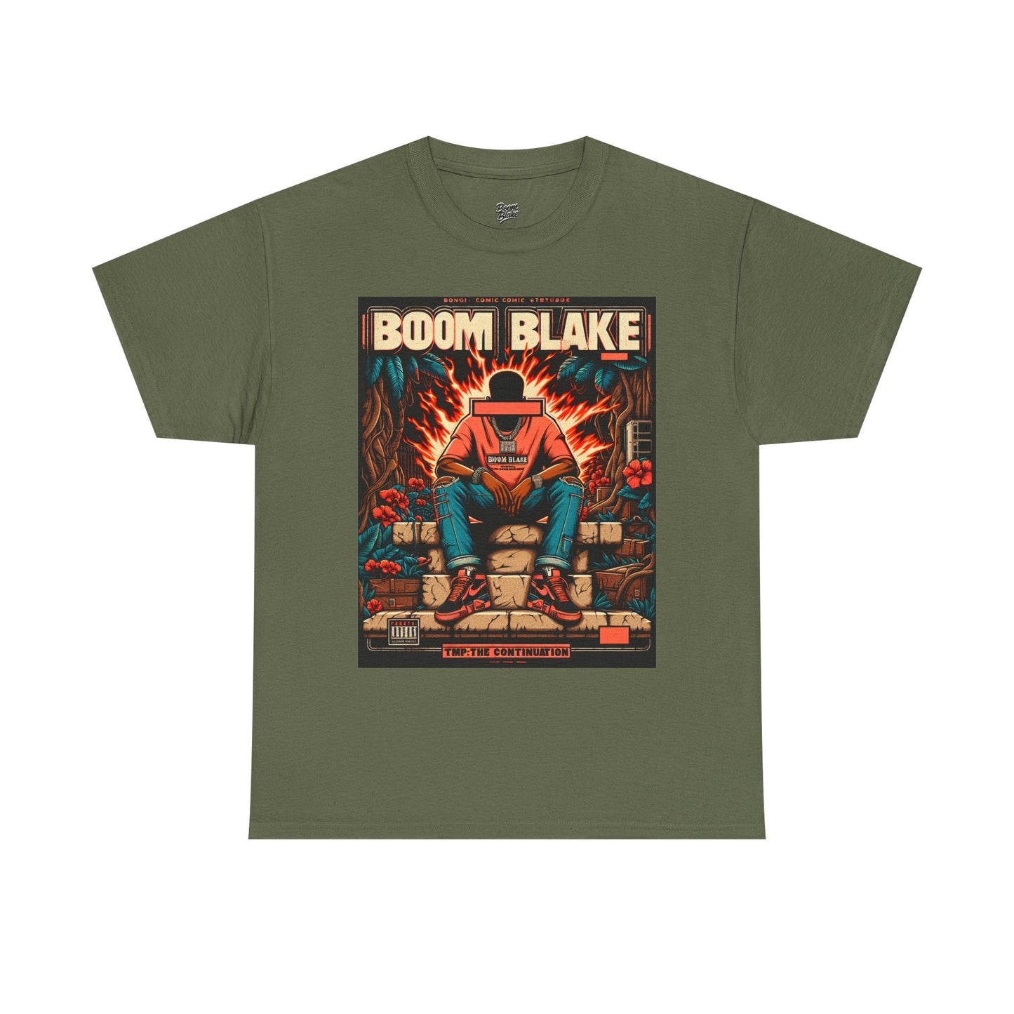 Retro Graphic Tee - Boom Blake, Unisex Cotton T-Shirt, Statement Shirt, Casual Wear, Unique Gift