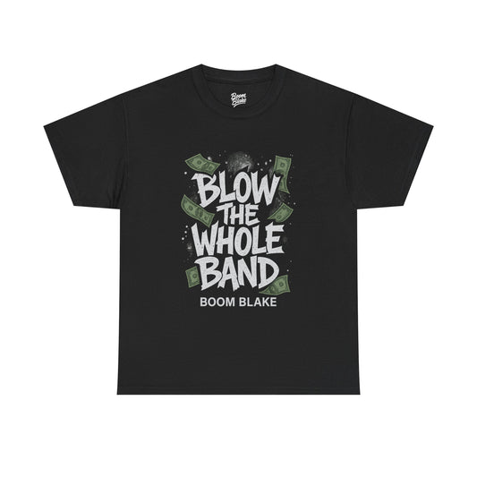 Graffiti-Inspired Unisex Tee with Flying Cash Details Limited Edition Release