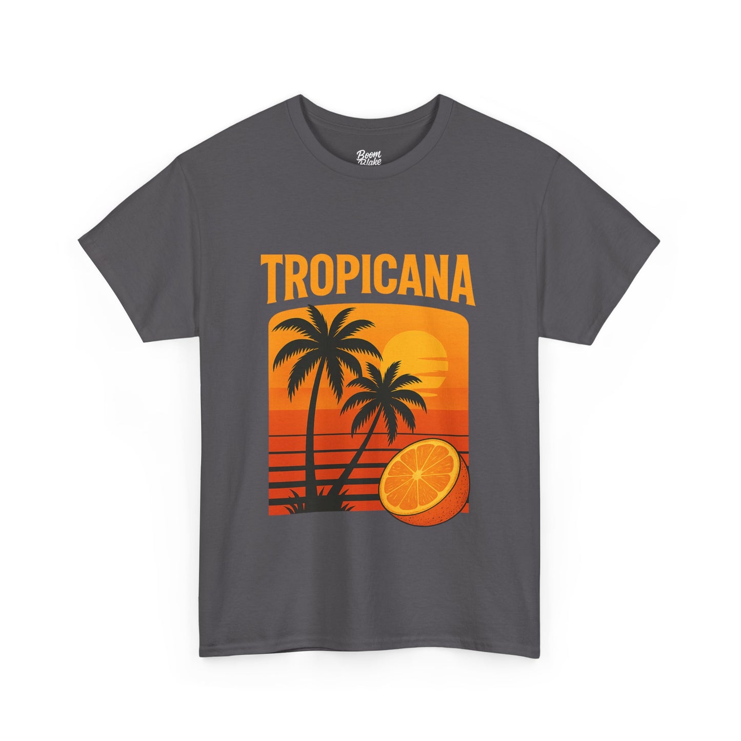 Tropicana Sunset Tee – Retro Palm Vibes
