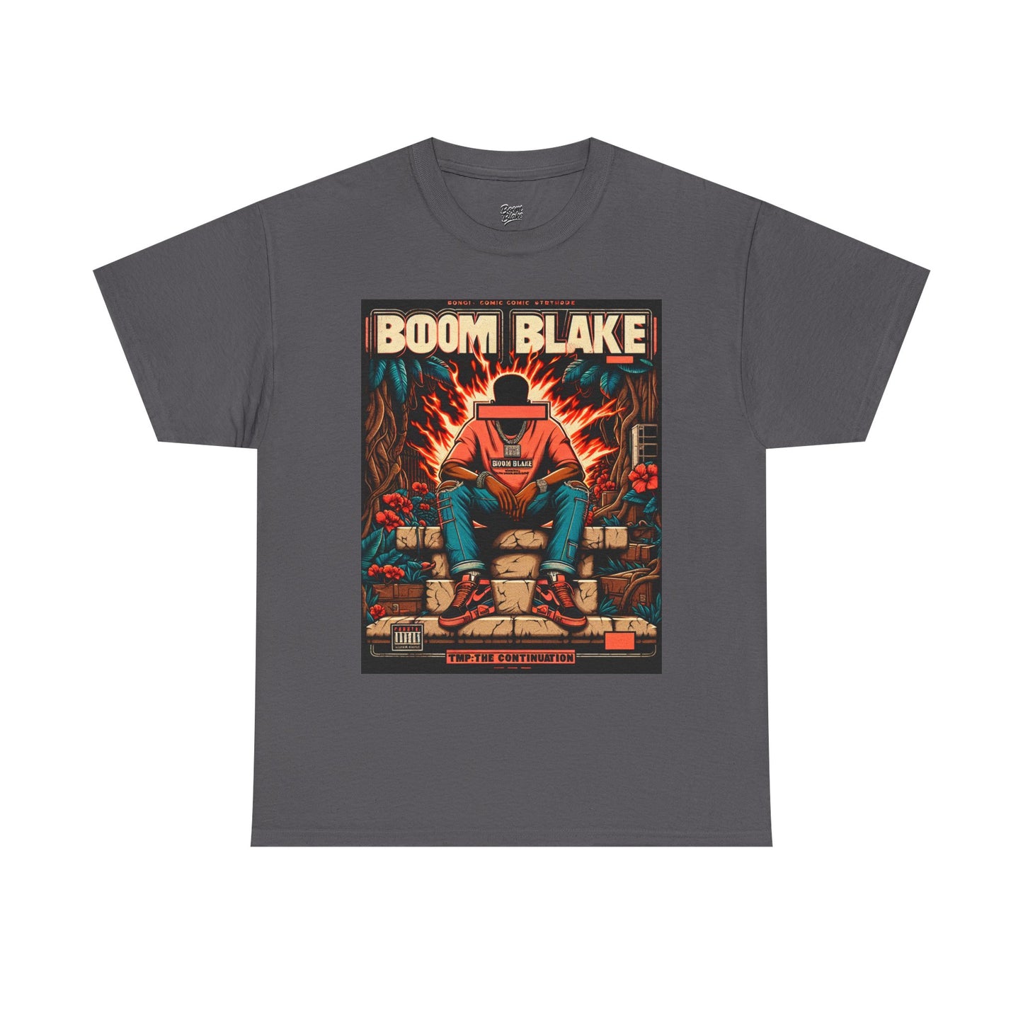 Retro Graphic Tee - Boom Blake, Unisex Cotton T-Shirt, Statement Shirt, Casual Wear, Unique Gift