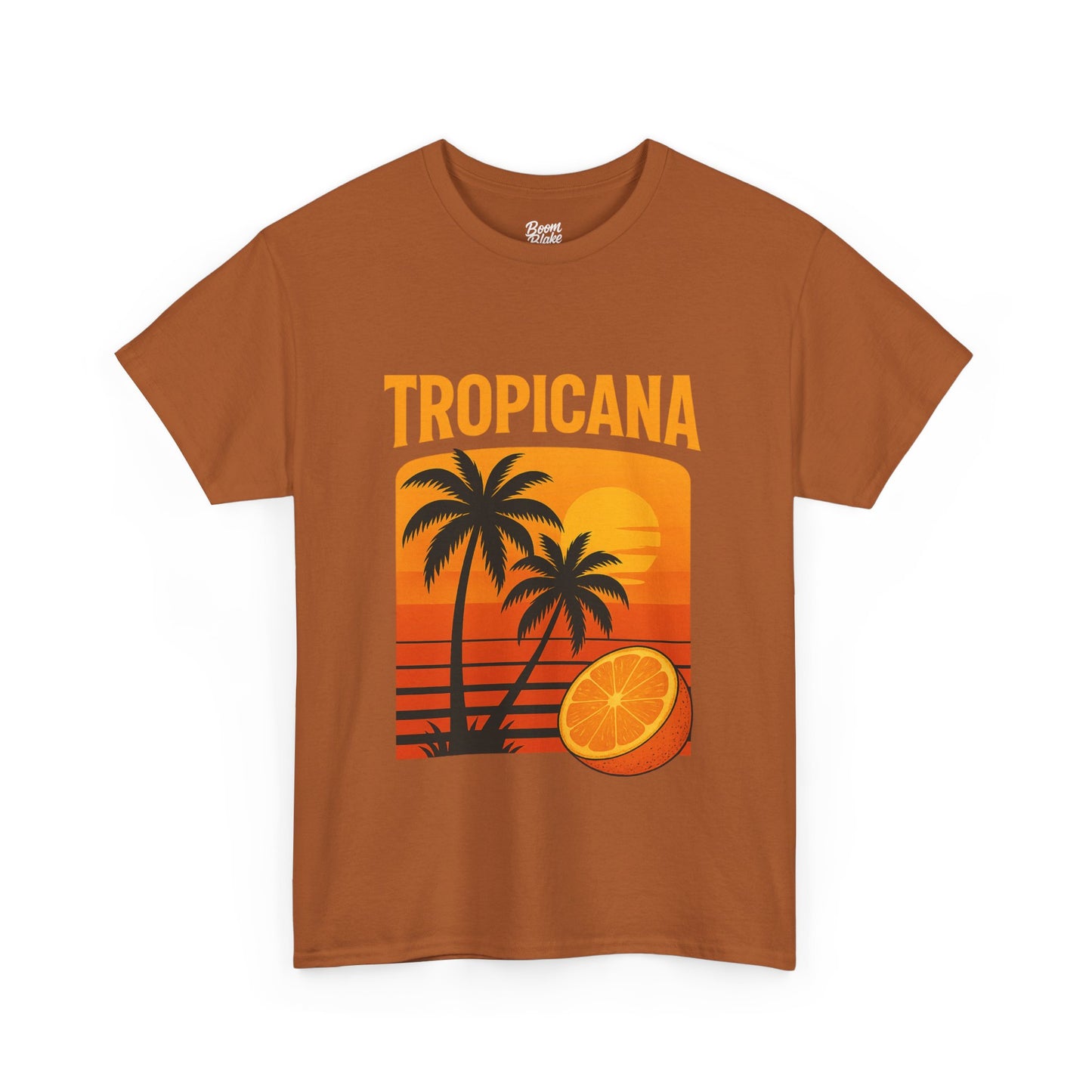 Tropicana Sunset Tee – Retro Palm Vibes