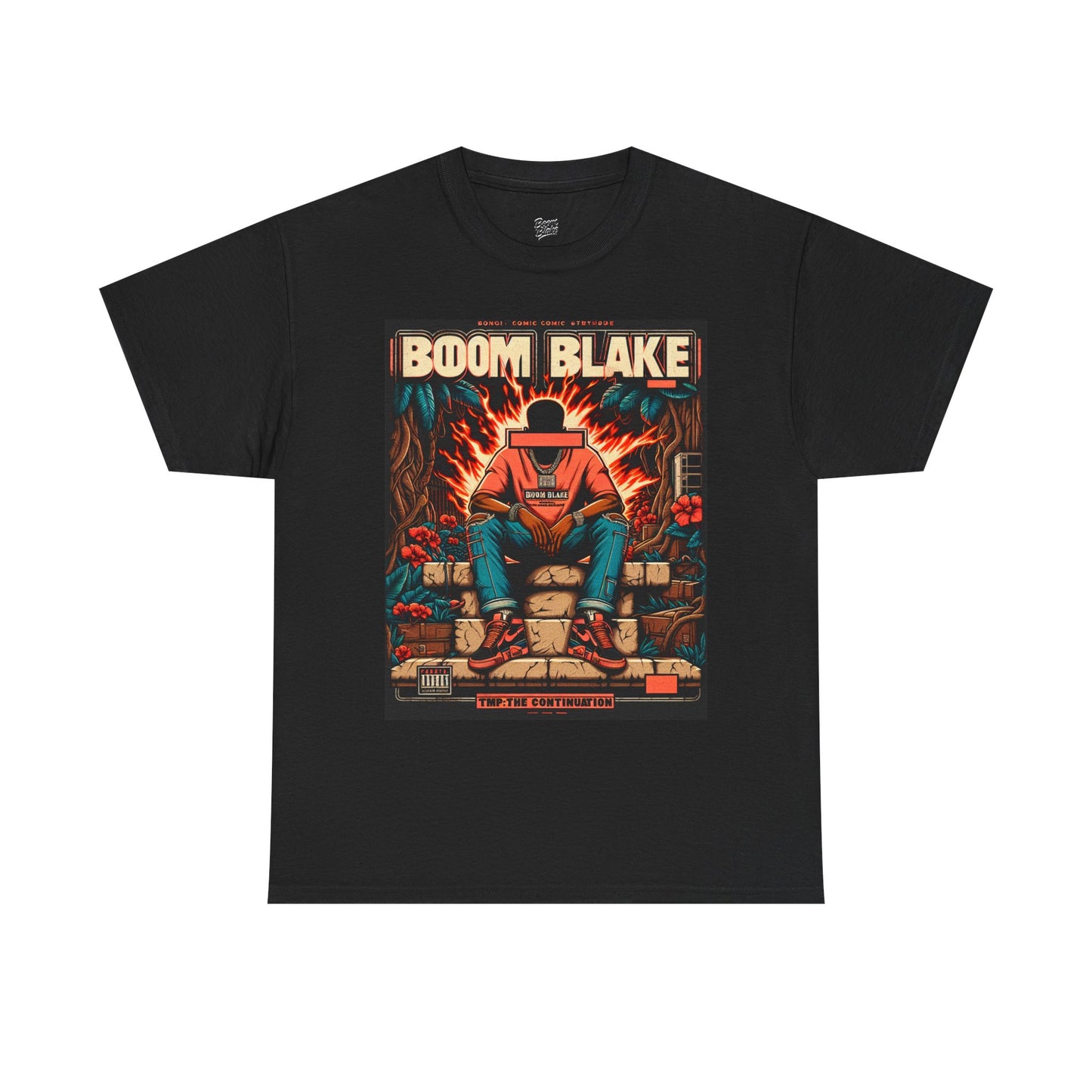 Retro Graphic Tee - Boom Blake, Unisex Cotton T-Shirt, Statement Shirt, Casual Wear, Unique Gift