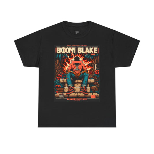 Retro Graphic Tee - Boom Blake, Unisex Cotton T-Shirt, Statement Shirt, Casual Wear, Unique Gift